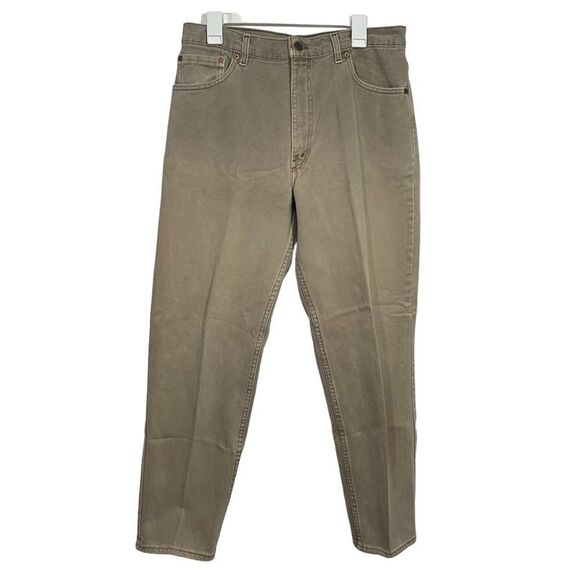 Levi’s 550 36x30 Tan Relaxed Tapered Fit Jeans - Picture 1 of 6